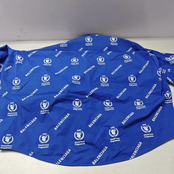 Balenciaga Balenciaga Blue Short Sleeve Shirt Size US M / EU 48-50 / 2 - 19 Thumbnail