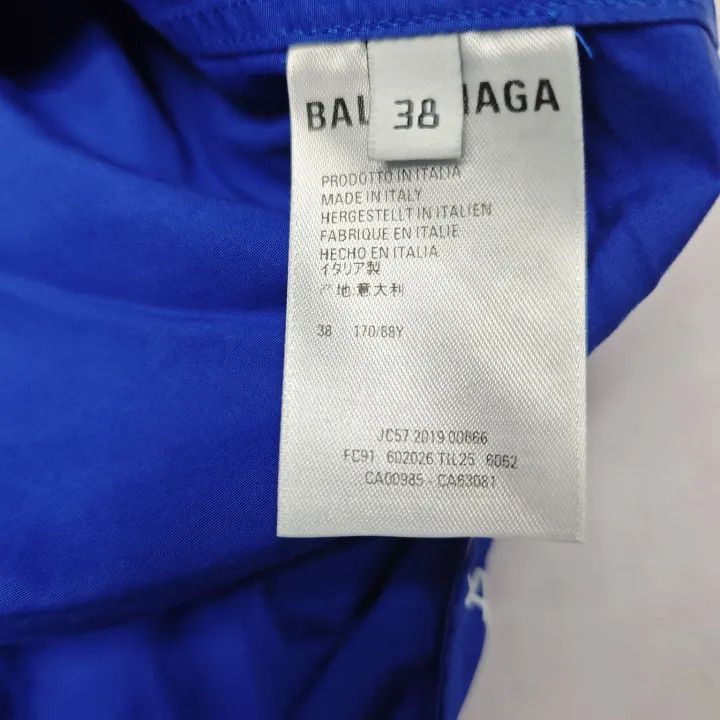 Balenciaga Balenciaga Blue Short Sleeve Shirt Size US M / EU 48-50 / 2 - 6 Thumbnail