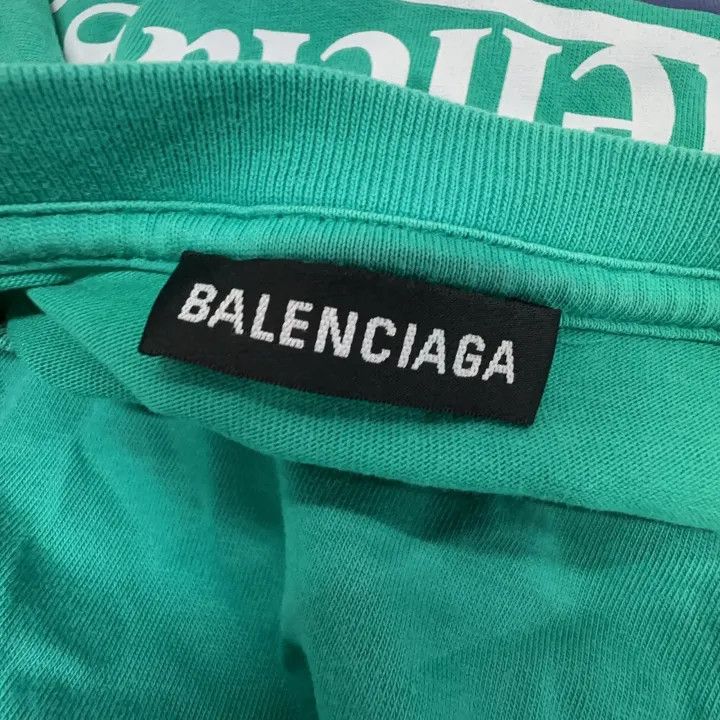 Balenciaga Balenciaga Letter Print Crew Neck T-Shirt Size US S / EU 44-46 / 1 - 5 Thumbnail