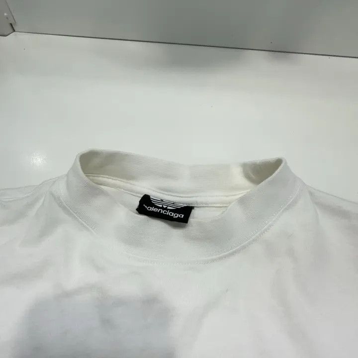 Balenciaga Balenciaga Adidas Logo Print Short Sleeve T-Shirt Size US M / EU 48-50 / 2 - 7 Thumbnail