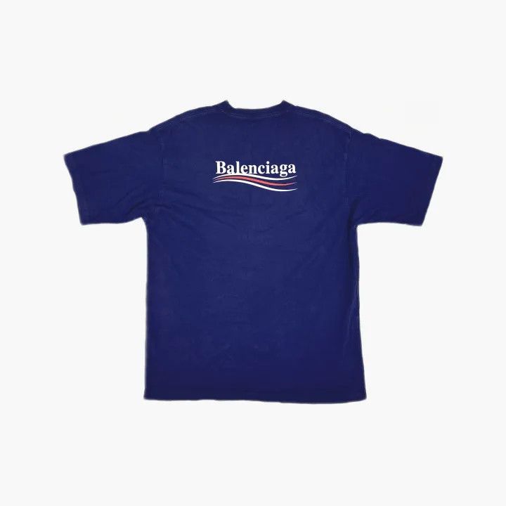Balenciaga Balenciaga Political Campaign Short Sleeve T-Shirt Size US L / EU 52-54 / 3 - 3 Thumbnail
