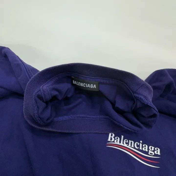 Balenciaga Balenciaga Political Campaign Short Sleeve T-Shirt Size US L / EU 52-54 / 3 - 8 Thumbnail