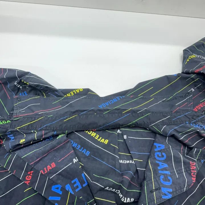 Balenciaga Balenciaga Colorful Letter Print Short Sleeve Shirt Size US S / EU 44-46 / 1 - 6 Thumbnail