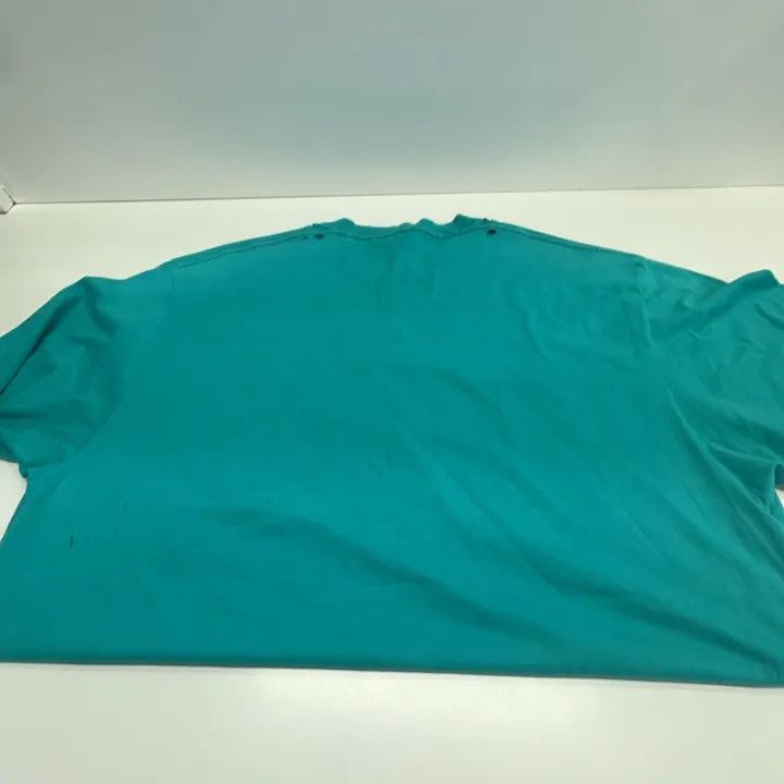 Balenciaga Balenciaga Distressed Logo Oversized T-Shirt Size US XS / EU 42 / 0 - 9 Thumbnail