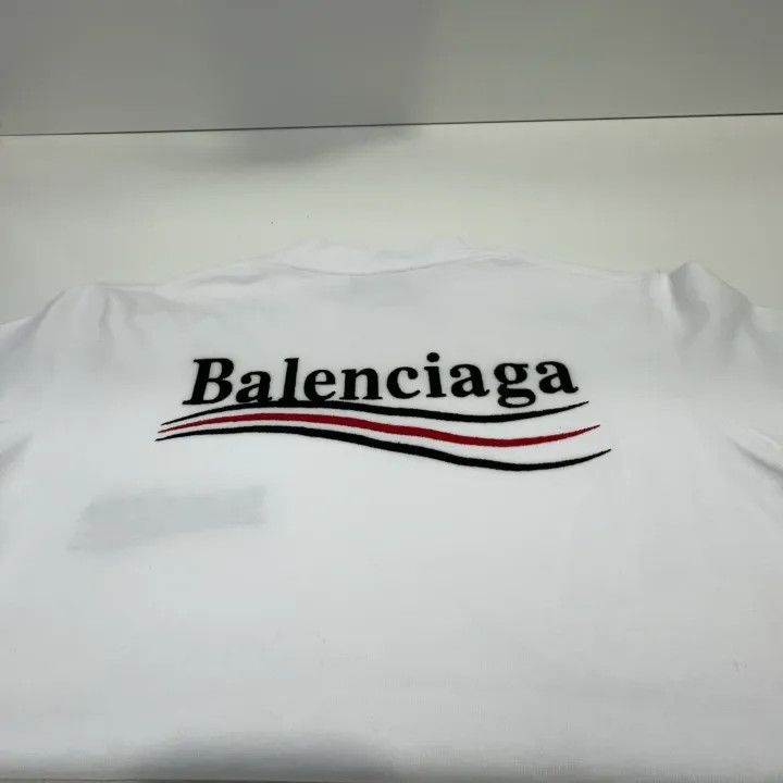 Balenciaga Balenciaga Vintage Striped Slim Fit T-Shirt Size US XS / EU 42 / 0 - 10 Thumbnail