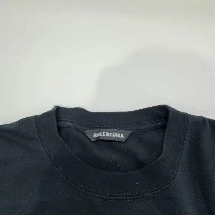 Balenciaga Balenciaga Multilingual Print Short Sleeve T-Shirt Size US S / EU 44-46 / 1 - 6 Thumbnail