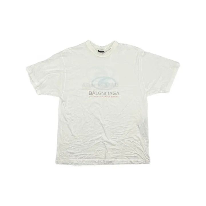 Balenciaga Balenciaga FW23 Logo Print Short Sleeve T-Shirt Size US L / EU 52-54 / 3 - 2 Thumbnail
