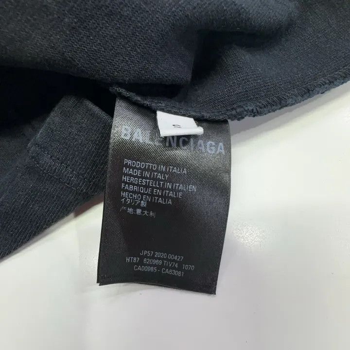 Balenciaga Balenciaga Crew Print Short Sleeve T-Shirt Size US S / EU 44-46 / 1 - 4 Thumbnail
