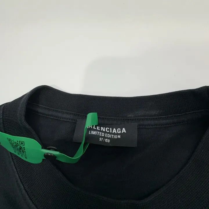 Balenciaga Balenciaga Shanghai Printed Crew Neck T-Shirt Size US L / EU 52-54 / 3 - 4 Thumbnail