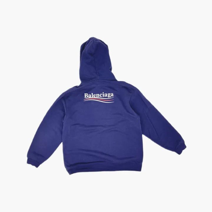 Balenciaga Balenciaga Logo Print Hooded Sweatshirt for Men Size US M / EU 48-50 / 2 - 3 Thumbnail