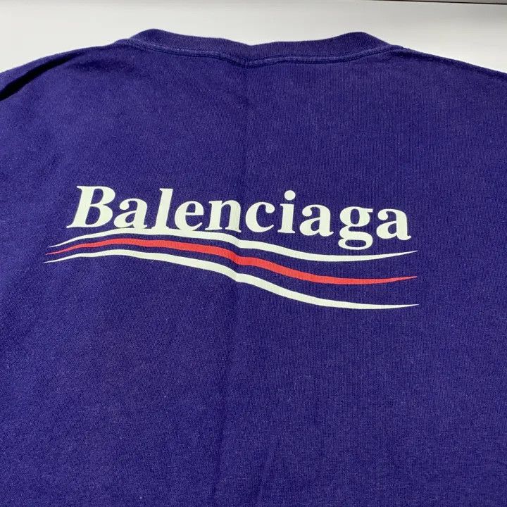 Balenciaga Balenciaga Logo Print Short Sleeve T-Shirt Size US L / EU 52-54 / 3 - 5 Thumbnail