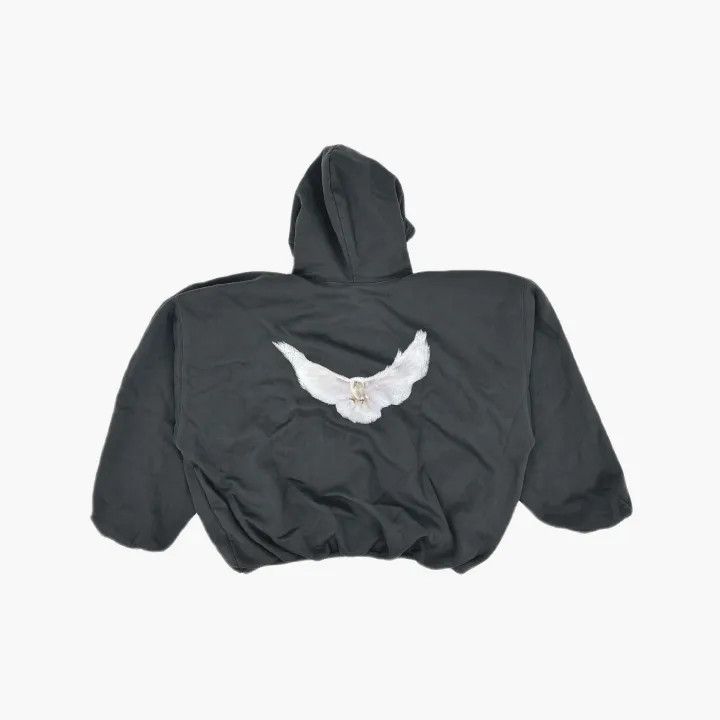 Yeezy YEEZY Dove Hoodie with Logo Print Size US L / EU 52-54 / 3 - 3 Thumbnail