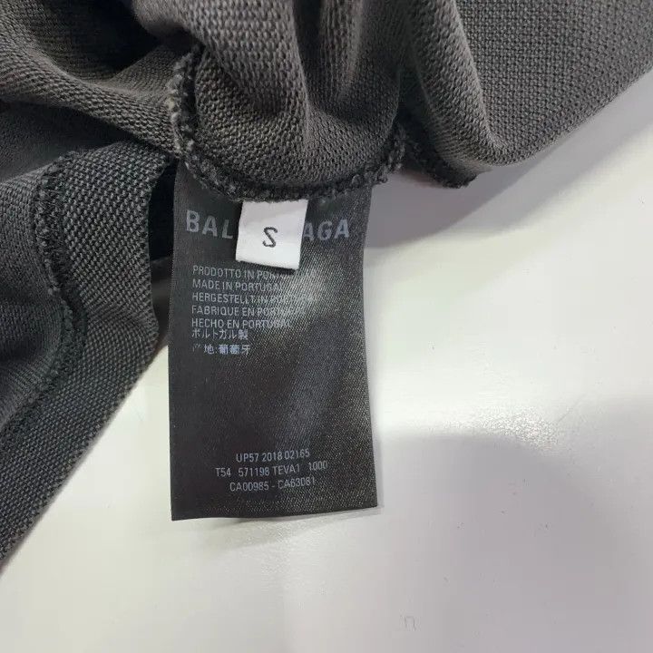 Balenciaga Balenciaga Wheel Print Polo Shirt in Black Size US S / EU 44-46 / 1 - 4 Thumbnail