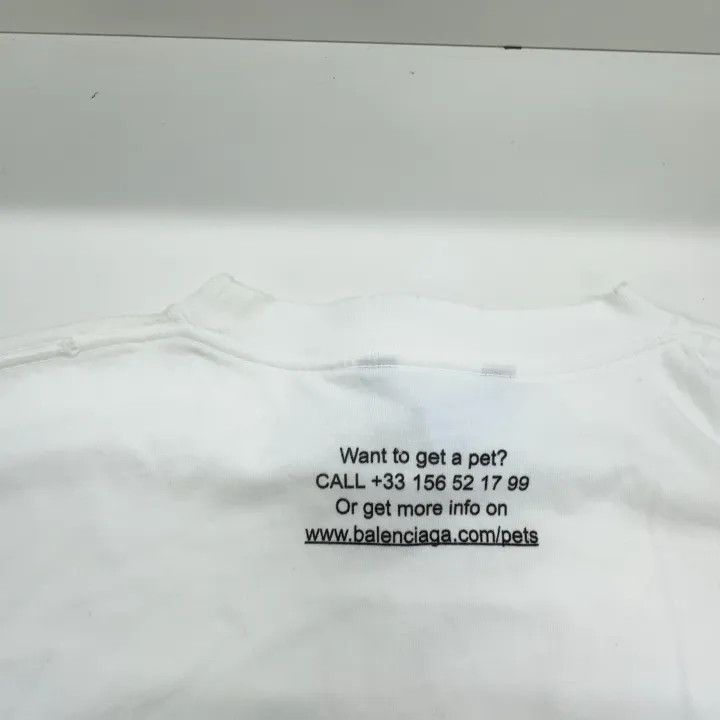 Balenciaga Balenciaga I Love Dogs Graphic T-Shirt Size US M / EU 48-50 / 2 - 9 Thumbnail