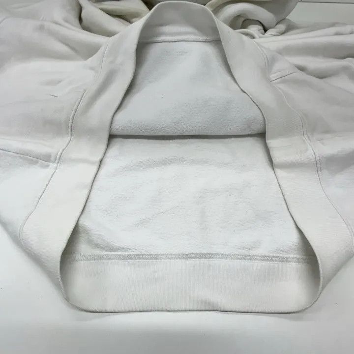 Balenciaga Balenciaga Hoodie with Drawstring in White Size US M / EU 48-50 / 2 - 9 Thumbnail