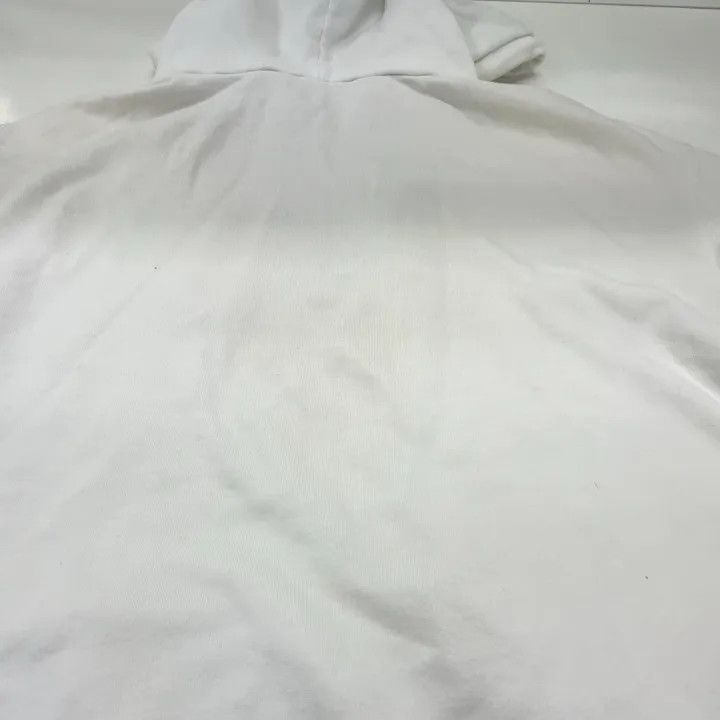 Balenciaga Balenciaga Hoodie with Drawstring in White Size US M / EU 48-50 / 2 - 11 Thumbnail