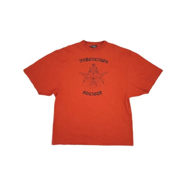 Balenciaga Balenciaga Gothic Short-sleeve T-shirt for Unisex Size US M / EU 48-50 / 2 - 2 Thumbnail