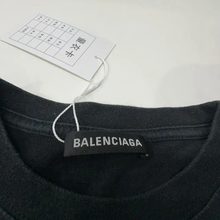 Balenciaga Balenciaga Classic Logo Print Short Sleeve T-Shirt Size US S / EU 44-46 / 1 - 6 Thumbnail