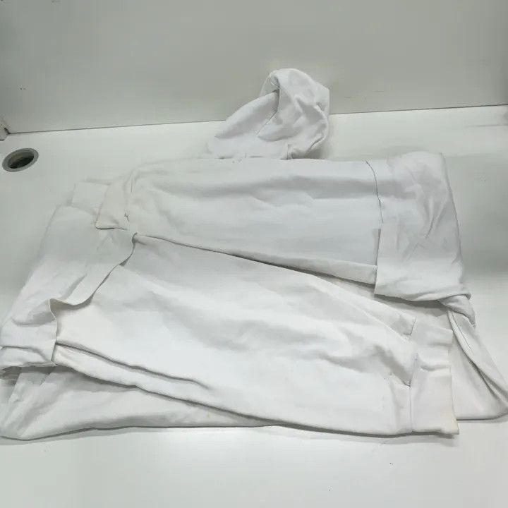 Balenciaga Balenciaga White Oversized Hoodie with Print Size US M / EU 48-50 / 2 - 6 Thumbnail