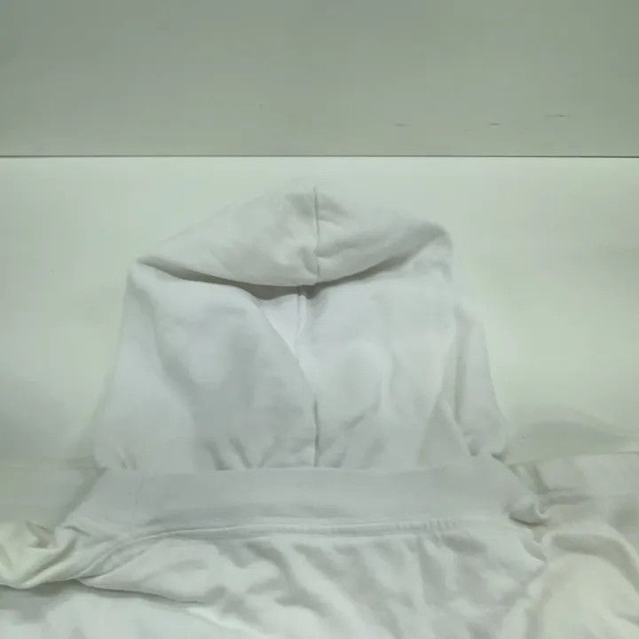 Balenciaga Balenciaga White Oversized Hoodie with Print Size US M / EU 48-50 / 2 - 13 Thumbnail