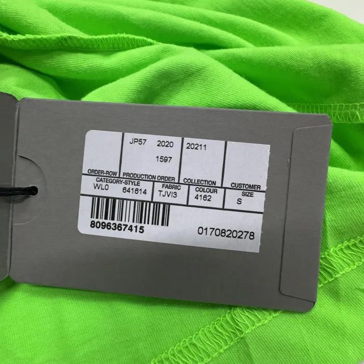 Balenciaga Balenciaga SS21 Green Graphic Short Sleeve T-Shirt Size US S / EU 44-46 / 1 - 5 Thumbnail