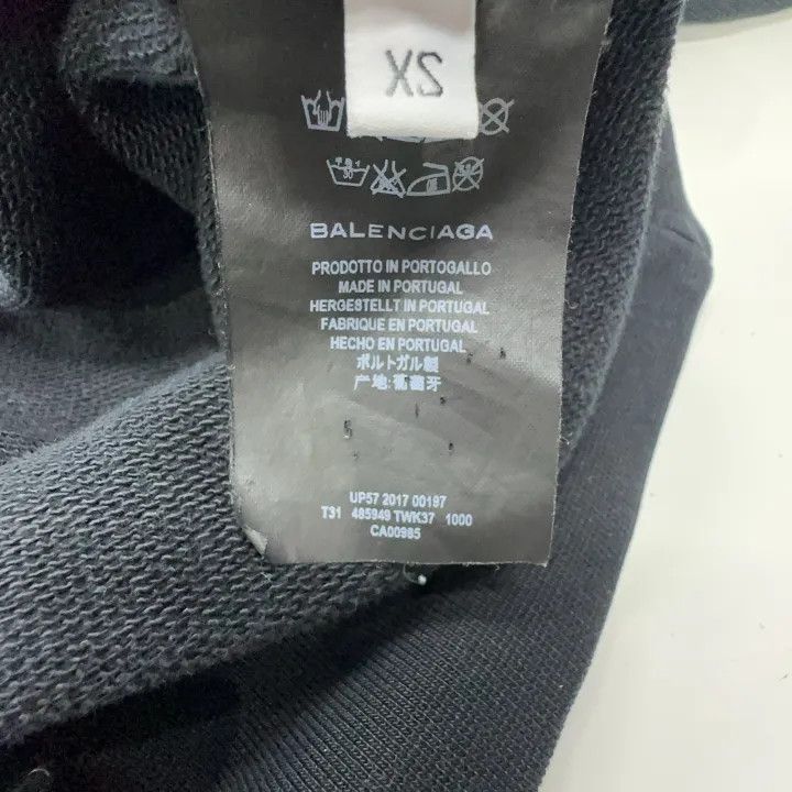 Balenciaga Balenciaga Casual Hoodie in Solid Color Size US XS / EU 42 / 0 - 5 Thumbnail