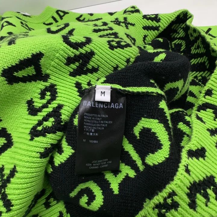 Balenciaga Balenciaga Year of the Ox Logo Sweater Size US M / EU 48-50 / 2 - 4 Thumbnail