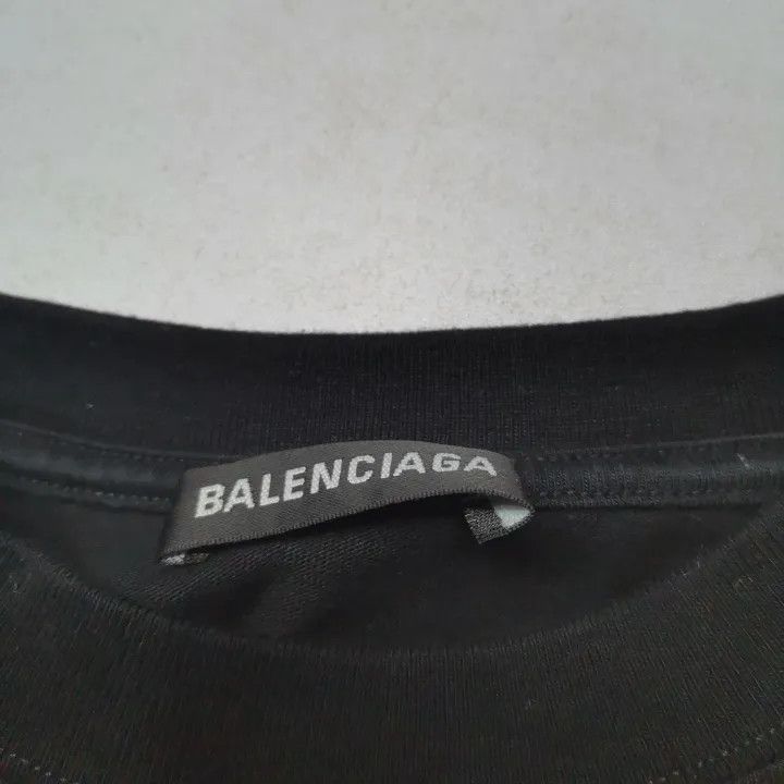 Balenciaga Balenciaga Black Casual Logo Short Sleeve T-Shirt Size US S / EU 44-46 / 1 - 4 Thumbnail