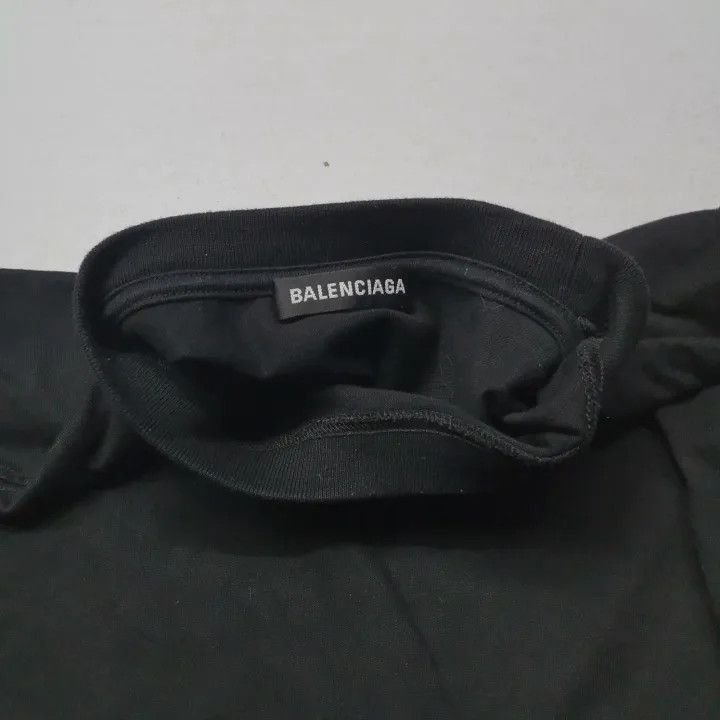 Balenciaga Balenciaga Black Casual Logo Short Sleeve T-Shirt Size US S / EU 44-46 / 1 - 7 Thumbnail