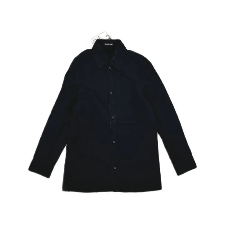 Balenciaga Balenciaga Black Fit Long Sleeve Shirt Size US S / EU 44-46 / 1 - 2 Thumbnail