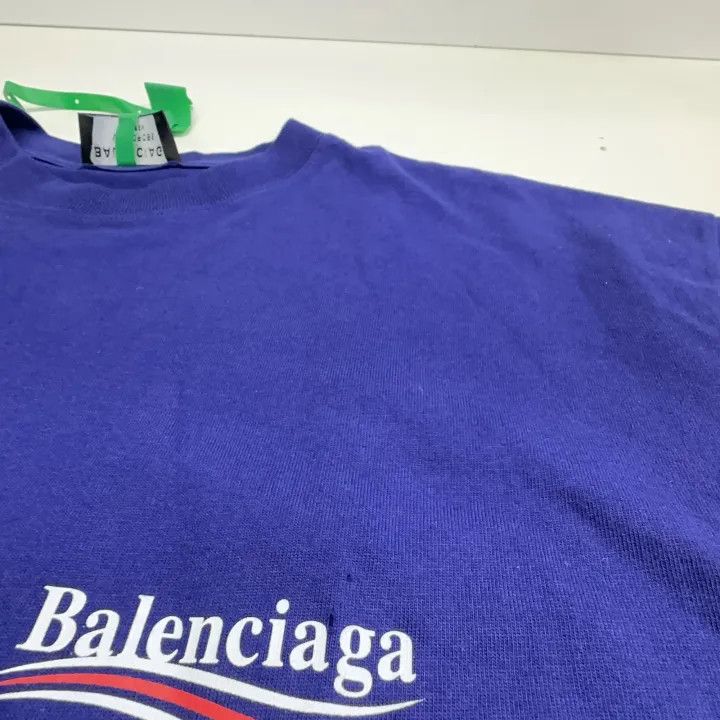 Balenciaga Balenciaga Logo Print Crew Neck Short Sleeve T-Shirt Size US M / EU 48-50 / 2 - 8 Thumbnail