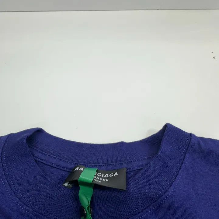 Balenciaga Balenciaga Logo Print Crew Neck Short Sleeve T-Shirt Size US M / EU 48-50 / 2 - 5 Thumbnail