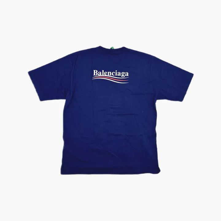Balenciaga Balenciaga Logo Print Crew Neck Short Sleeve T-Shirt Size US M / EU 48-50 / 2 - 3 Thumbnail