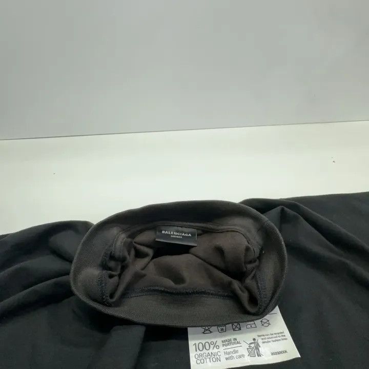 Balenciaga Balenciaga Black Graphic Logo T-Shirt Size US M / EU 48-50 / 2 - 7 Thumbnail