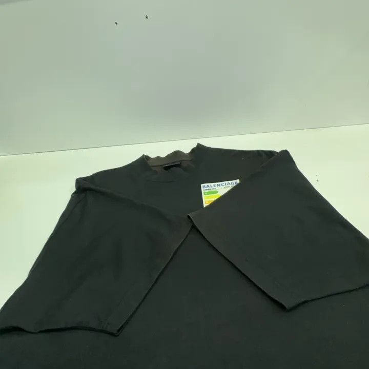 Balenciaga Balenciaga Black Graphic Logo T-Shirt Size US M / EU 48-50 / 2 - 11 Thumbnail
