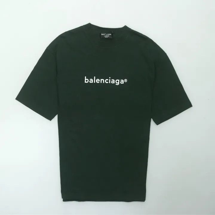 Balenciaga Balenciaga Logo Print Crew Neck Short Sleeve T-Shirt Size US S / EU 44-46 / 1 - 2 Thumbnail