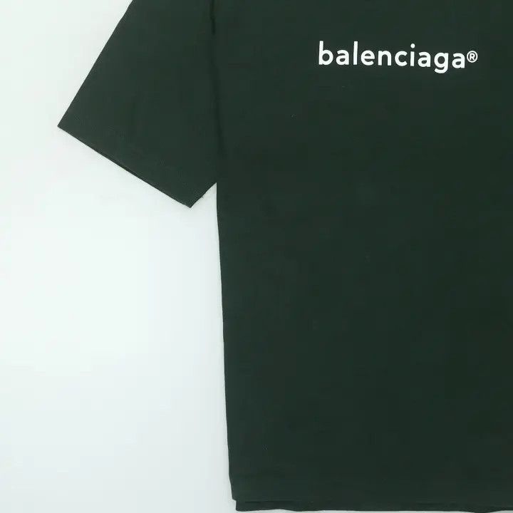 Balenciaga Balenciaga Logo Print Crew Neck Short Sleeve T-Shirt Size US S / EU 44-46 / 1 - 4 Thumbnail