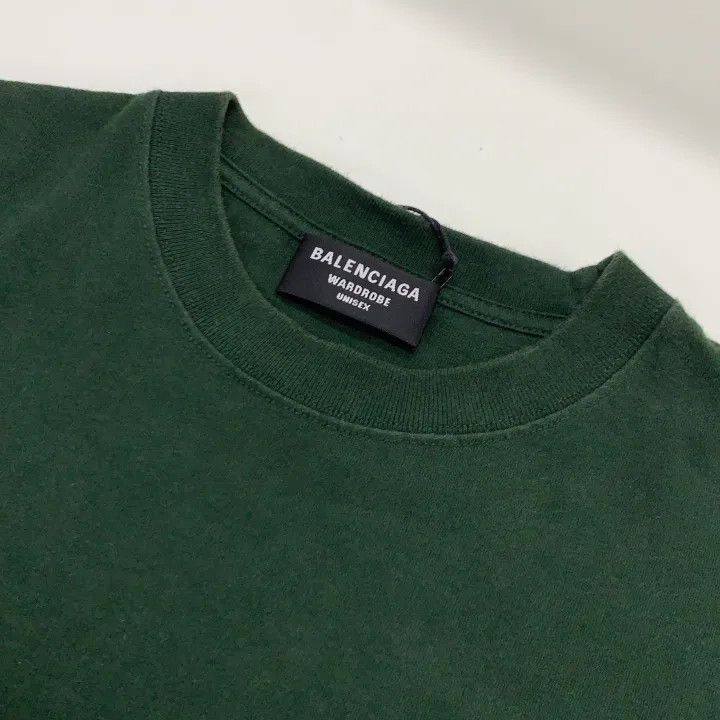 Balenciaga Balenciaga Logo Print Crew Neck Short Sleeve T-Shirt Size US S / EU 44-46 / 1 - 15 Thumbnail