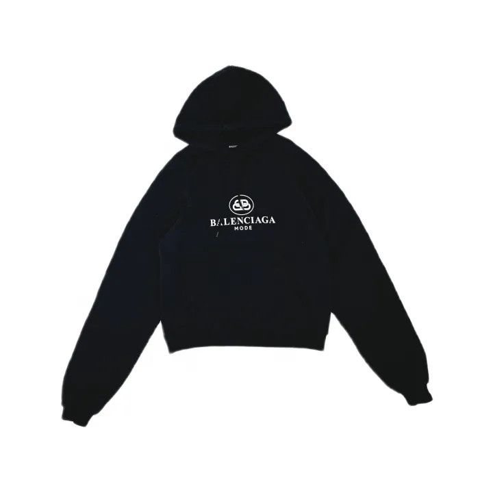 Balenciaga Balenciaga Mode Black Hoodie for Men and Women Size US S / EU 44-46 / 1 - 2 Thumbnail