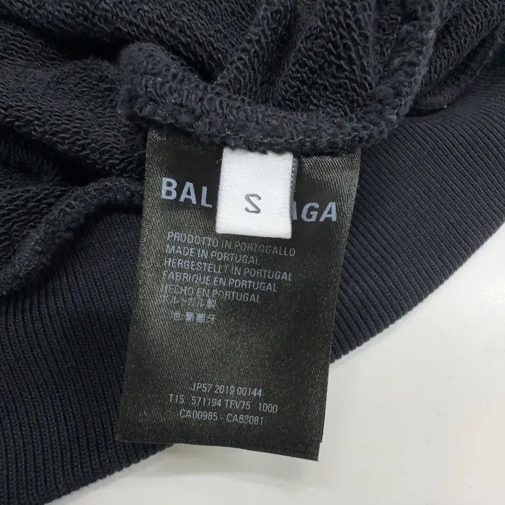 Balenciaga Balenciaga Mode Black Hoodie for Men and Women Size US S / EU 44-46 / 1 - 4 Thumbnail