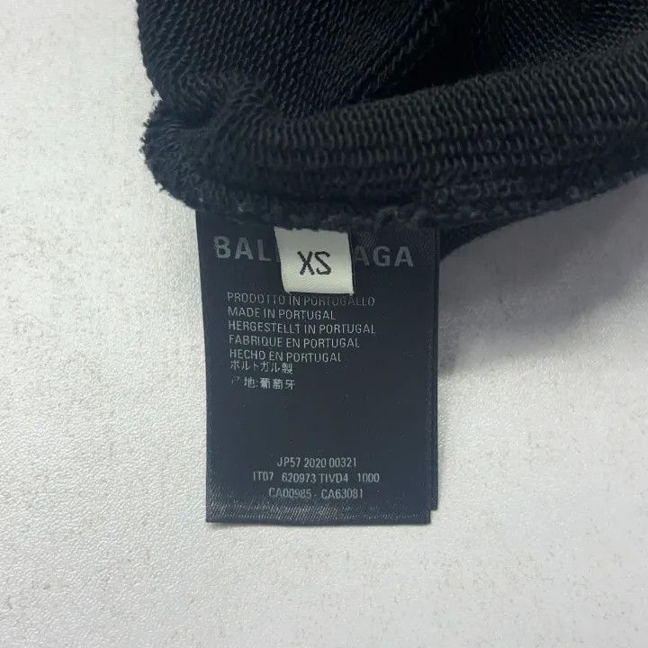 Balenciaga Balenciaga Logo Print Oversized Hoodie Size US XS / EU 42 / 0 - 4 Thumbnail
