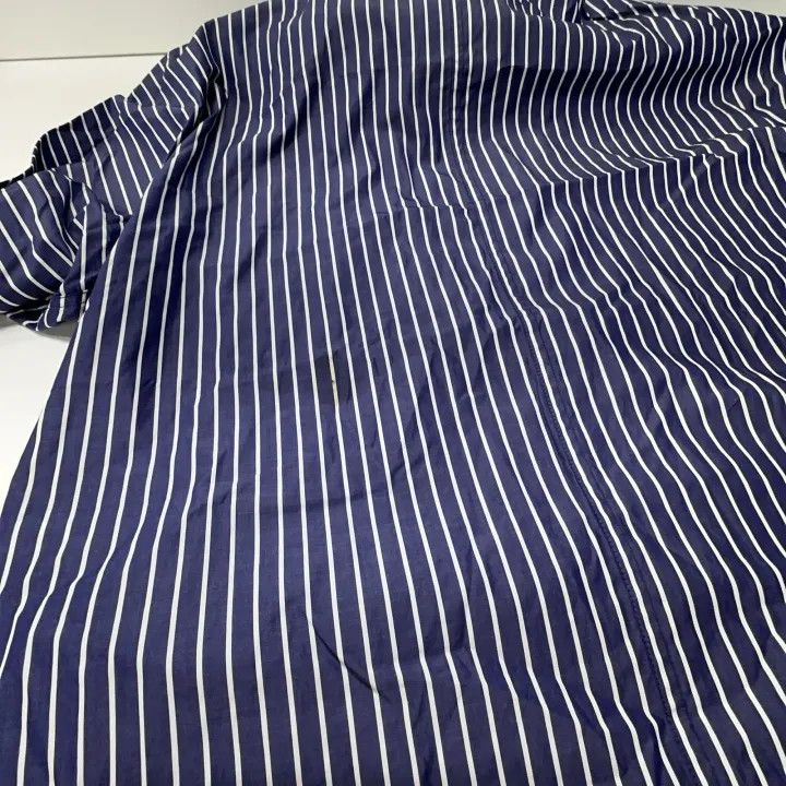 Balenciaga Balenciaga Stylish Striped Button-Up Shirt Size US S / EU 44-46 / 1 - 8 Thumbnail