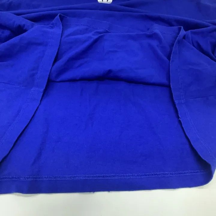 Balenciaga Balenciaga x adidas Originals Blue Long Sleeve Tee Size US M / EU 48-50 / 2 - 8 Thumbnail
