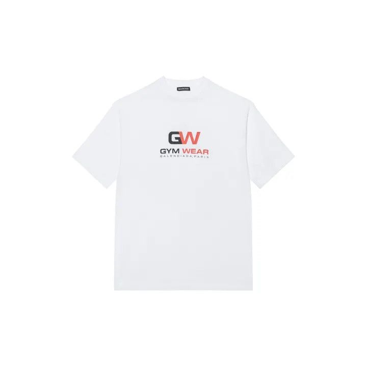 Balenciaga Balenciaga Gym Wear Short Sleeve T-Shirt Size US XXS / EU 40 - 2 Thumbnail