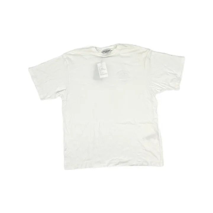 Balenciaga Balenciaga Logo Short Sleeve T-Shirt for Men Size US M / EU 48-50 / 2 - 2 Thumbnail