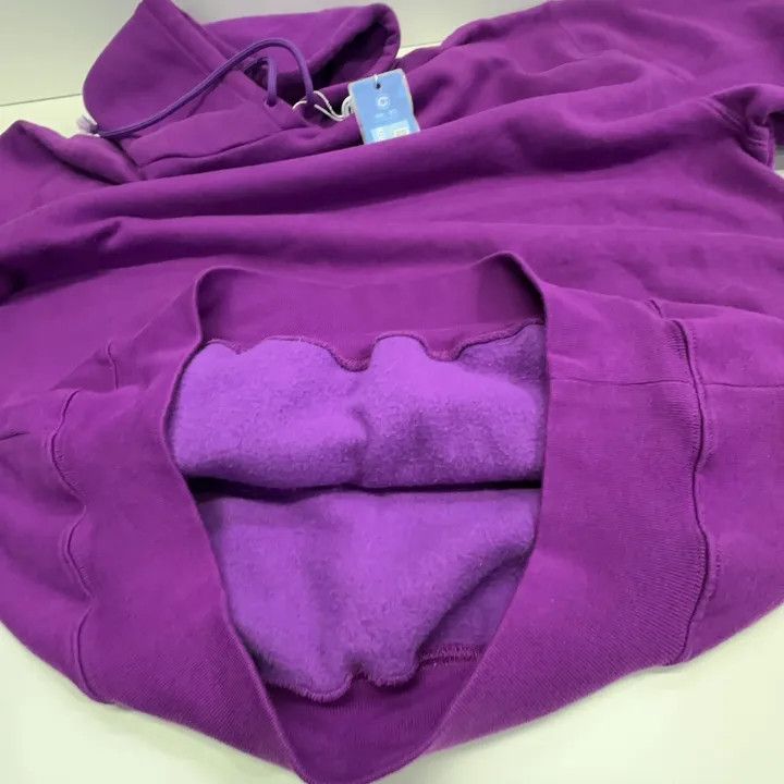 Balenciaga Balenciaga Stylish Casual Purple Hoodie Size US XS / EU 42 / 0 - 6 Thumbnail
