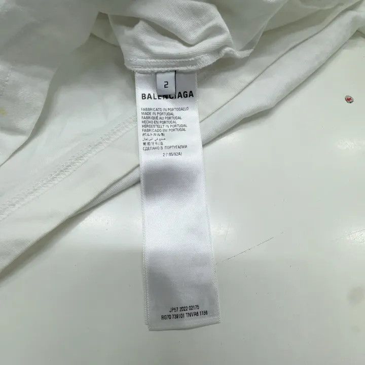Balenciaga Balenciaga x Adidas Logo Print Short Sleeve T-Shirt Size US M / EU 48-50 / 2 - 5 Thumbnail