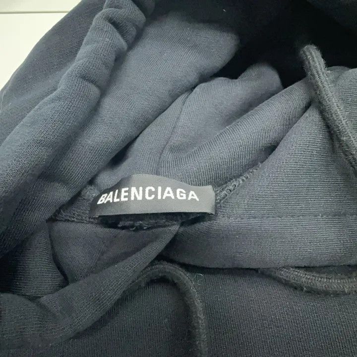 Balenciaga Balenciaga Logo Print Hoodie for Men and Women Size US S / EU 44-46 / 1 - 4 Thumbnail