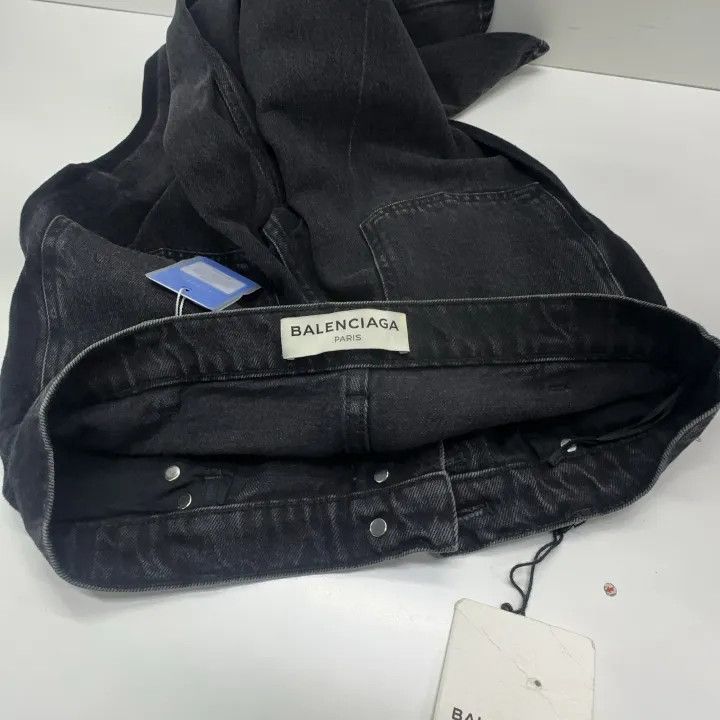 Balenciaga Balenciaga Casual Solid Straight Leg Jeans Size US 34 / EU 50 - 7 Thumbnail
