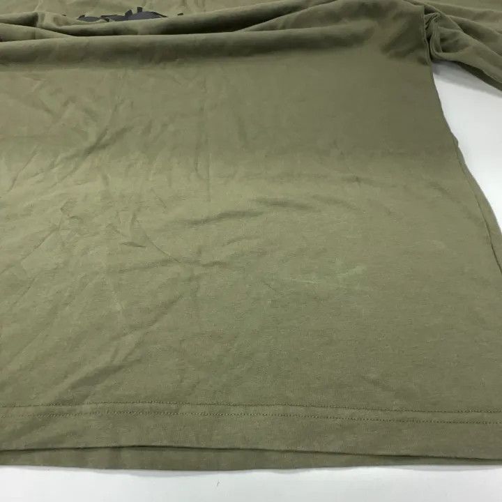 Balenciaga Balenciaga Logo T-Shirt in Military Green Size US M / EU 48-50 / 2 - 8 Thumbnail